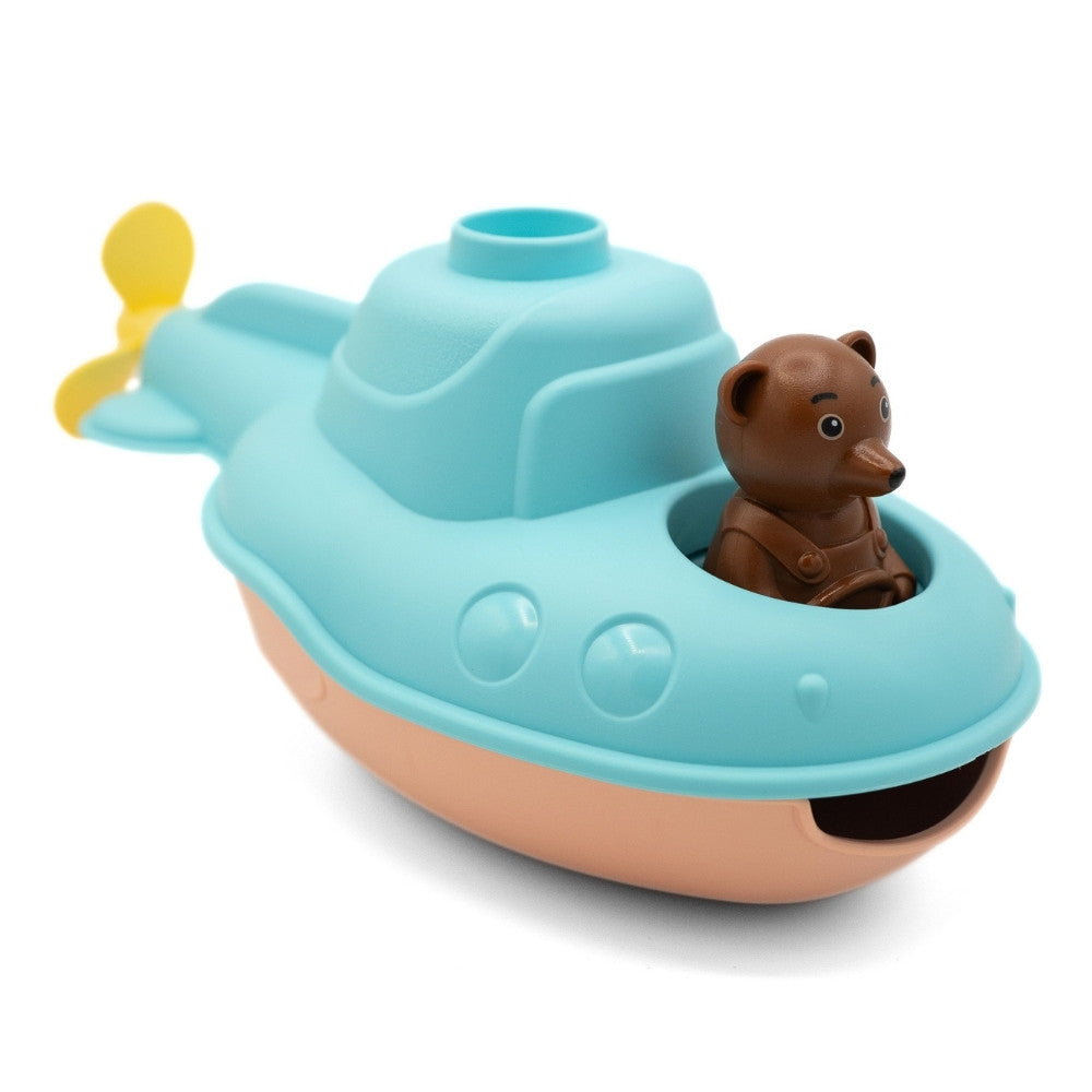 LE SOUS-MARIN BATEAU DE PETIT OURS BRUN