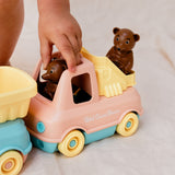 LE CAMION POMPIER DE PETIT OURS BRUN