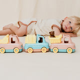 LE CAMION POUBELLE DE PETIT OURS BRUN